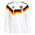 Deutschland Retro-Trikot aus dem Jahr 1990, langärmlig