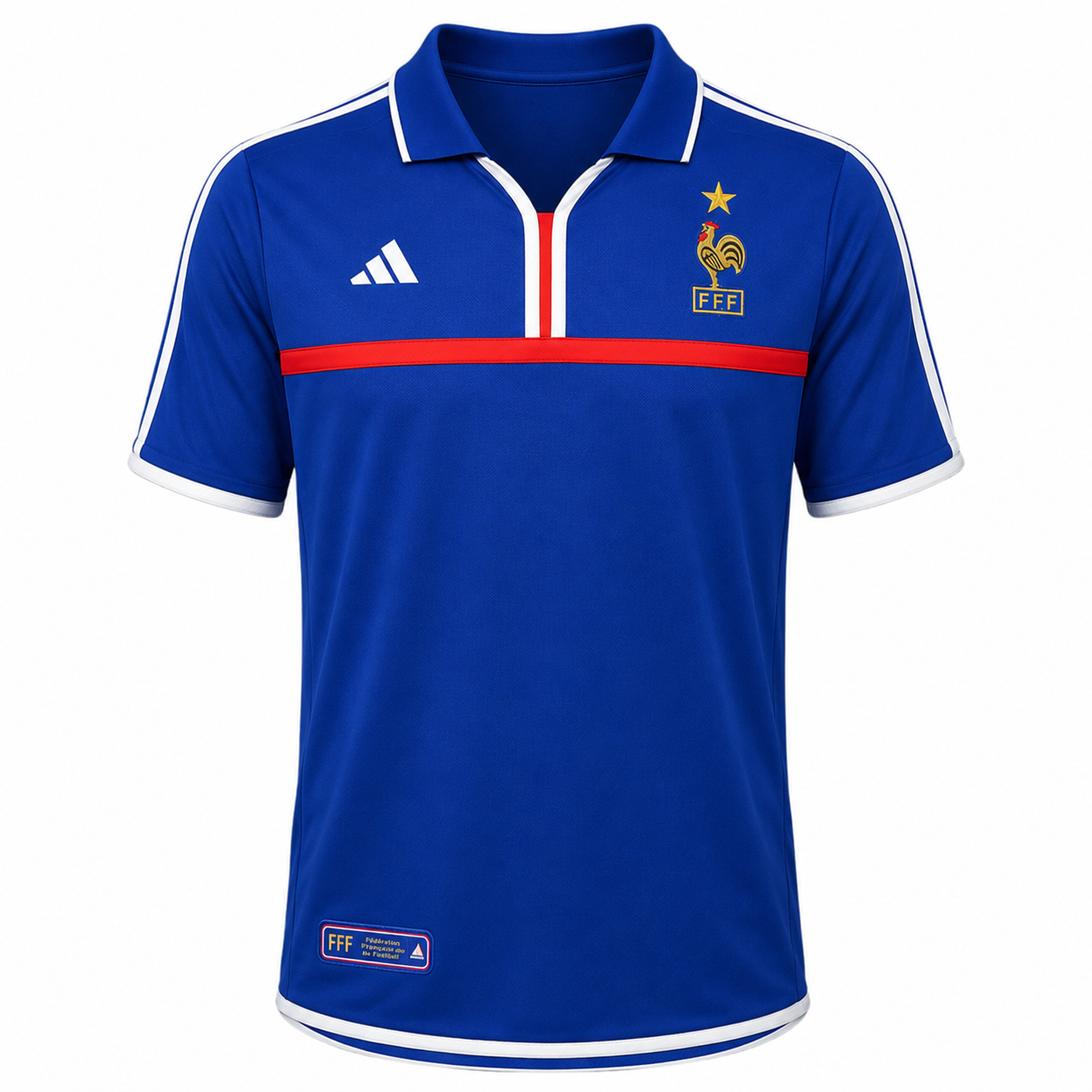 Maillot rétro France Coupe du Monde 2002