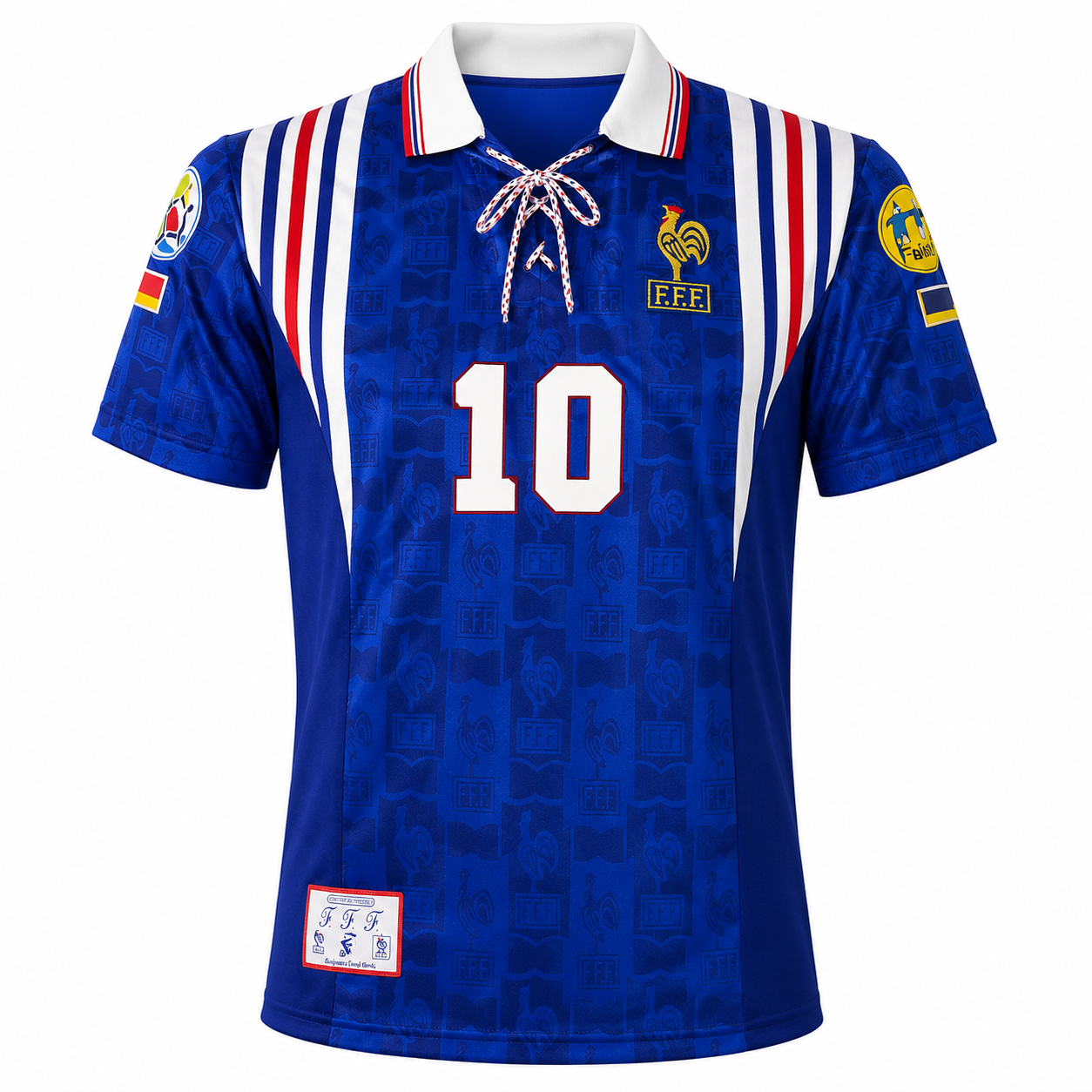 Maillot rétro France Coupe du Monde 1998 Zidane